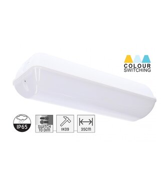 Galerij LED Verlichting instelbaar in 3w/5w/7w/11w, 100-1000 Lumen, Lichtkleur instelbaar in 3000K/4000K/6000K, IP65, IK09, 2 Jaar Garantie