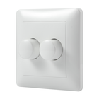 Afdekraam Wit voor Duo dimmer - Tbv Artikel: PRO2071 (Blinq DM075 dimmer)