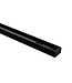 1 Fase Rail 2 wire - Zwart - Incl. Voeding en Eindkap - Tot 3 Meter leverbaar