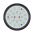 E27 Corn Lamp 30w, 3300 Lumen, 6000K Daglicht Wit,  360º, IP44, 2 Jaar Garantie