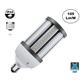 E27 Corn Lamp 35w, 3600 Lumen, 6000K Daglicht Wit,  360º, IP44, 2 Jaar Garantie