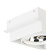Trimless Inbouw Spot Armatuur, gatmaat 300x157mm, Wit, incl. Stucrand (2x G53 AR111 spot)