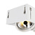 Trimless Inbouw Spot Armatuur, gatmaat 450x157mm, Wit, incl. Stucrand (3x G53 AR111 spot)