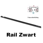 1 Fase Rail Systeem Zwart