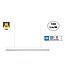 Led Linear Lamp 120cm met <UGR19 Diffuser, 40w, 4000 Lumen (100lm/w), 3000K Warm wit, Witkleurige Behuizing, (Optioneel Dimbaar) 3 Jaar Garantie