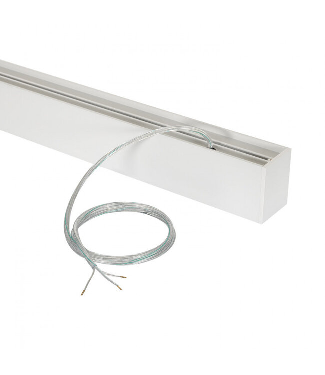 Led Linear Lamp 120cm met <UGR19 Diffuser, 40w, 4000 Lumen (100lm/w), 4000K Neutraal wit, Witkleurige Behuizing, (Optioneel Dimbaar), 3 Jaar Garantie