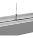 Led Linear Lamp 120cm met <UGR19 Diffuser, 40w, 4000 Lumen (100lm/w), 6000K Daglicht Wit, Zilverkleurige Behuizing, (Optioneel DImbaar) 3 Jaar Garantie