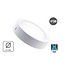 Opbouw LED Downlighter 18w, 1480 Lumen, Ø225mm, Wit, IP20, 2 Jaar Garantie