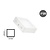 Opbouw LED Downlighter Vierkant 6w, 480 Lumen, 120x120mm, Wit, IP20, 2 Jaar Garantie