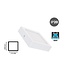 Opbouw LED Downlighter  Vierkant 12w, 880 Lumen, 170x170mm, Wit, IP20, 2 Jaar Garantie