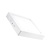 Opbouw LED Downlighter Vierkant 18w, 1480 Lumen, 225x225mm, Wit, IP20, 2 Jaar Garantie