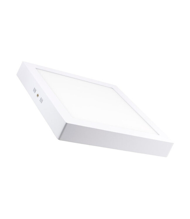 Opbouw LED Downlighter Vierkant 24w, 1900 Lumen, 300x300mm, Wit, IP20, 2 Jaar Garantie