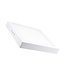 Opbouw LED Downlighter Vierkant 24w, 1900 Lumen, 300x300mm, Wit, IP20, 2 Jaar Garantie