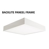 Opbouwframe 60x60cm voor Backlite Paneel - Wit