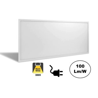 Led Paneel 60x120cm, 72w, 7200 Lumen, Stekkerklaar, 3 Jaar garantie