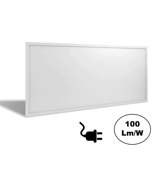 Led Paneel 60x120cm, 72w, 7200 Lumen, Stekkerklaar, 3 Jaar garantie