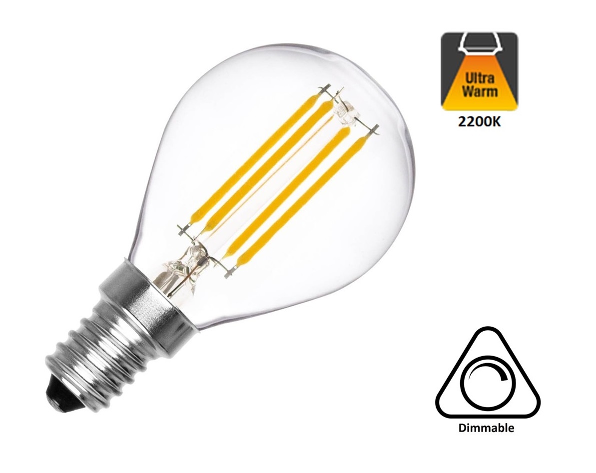 over het algemeen maagpijn Schep E14 LED Lamp | G45 | Dimbaar | 2 Jaar Garantie - Ledlampaanbiedingen.nl