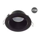 Led Spot Armatuur Verdiept Zwart, IP20