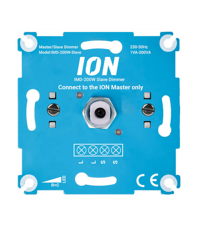 ION INDUSTRIES - Uitbereidingsset Hotelschakeling LED Dimmer Slave | 0.3-200 Watt