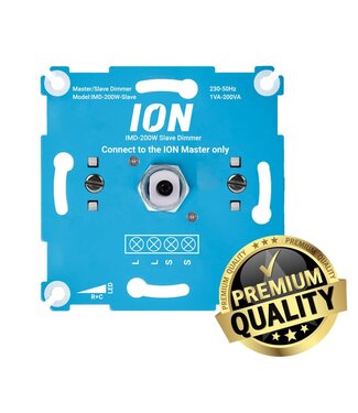 ION INDUSTRIES - Uitbereidingsset Hotelschakeling LED Dimmer Slave | 0.3-200 Watt
