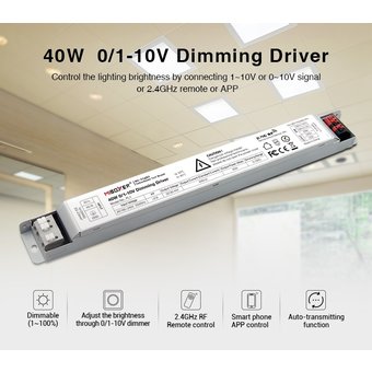 Miboxer Dimbare LED Driver Max: 40w,  Output: 25-42V, 900mA, Wifi/RF, 2 Jaar Garantie