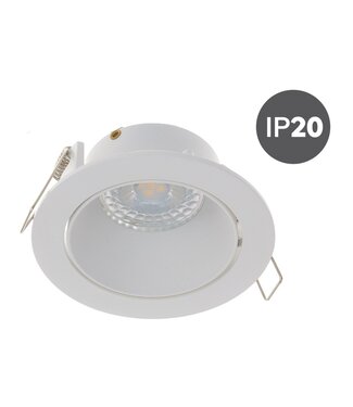 Led Spot Armatuur Verdiept Wit, IP20