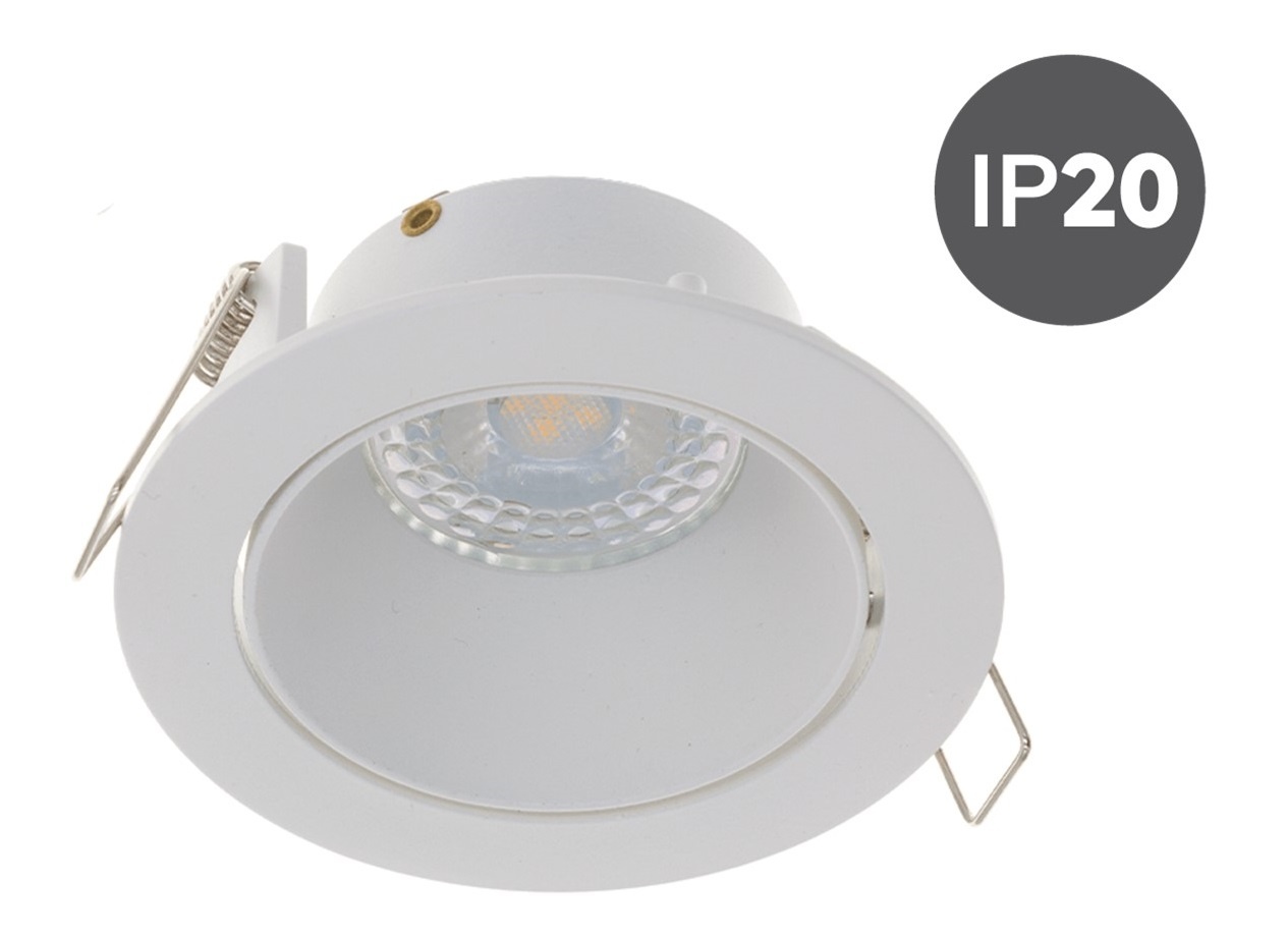 Steil Gezamenlijke selectie duidelijkheid GU10 LED Spot Wit | Verdiept | Kantelbaar - Ledlampaanbiedingen.nl