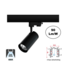 3 Fase Rail Spot Era 10w, 900 Lumen, 4000K Neutraal Wit, Zwartkleurige behuizing, 3 Jaar Garantie
