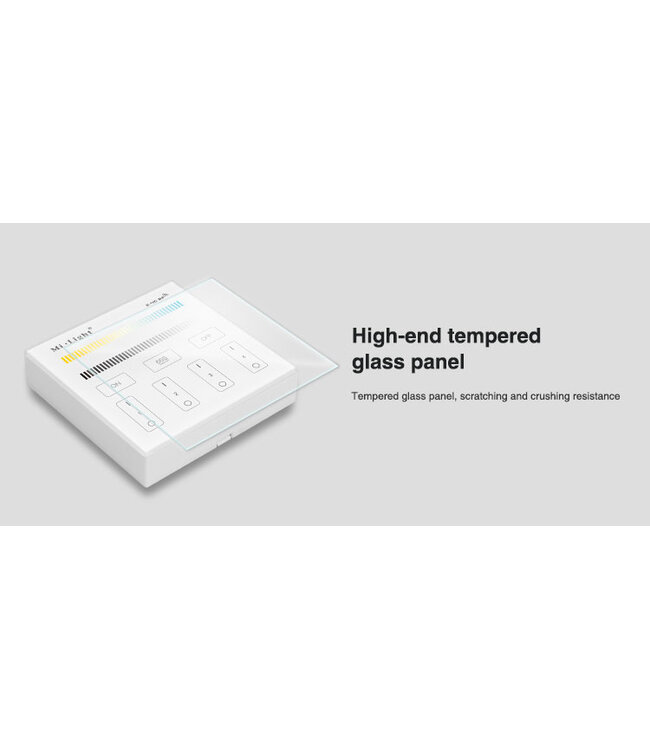 MiBoxer Wandbediening Single Color en CCT (Batterij Versie)