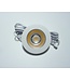 Inbouw LED Spot 2x3w CAB, 2x270 Lumen, 2700K, IP54, Dimbaar, CRI90, Wit Armatuur, Gatmaat 55mm, 2 Jaar Garantie