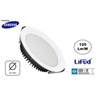 Led Downlighter Wit N-Sarea 20w, 2500 Lumen, gatmaat Ø155mm, UGR<19, Samsung LEDS, Lifud LED Driver, 3 Jaar Garantie