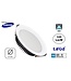 Led Downlighter Wit N-Sarea 20w, 2500 Lumen, gatmaat Ø155mm, UGR<19, Samsung LEDS, Lifud LED Driver, 3 Jaar Garantie