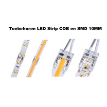 Led Strip Connector t.b.v. Led Strip COB/SMD 10mm