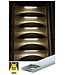 Complete Set LED Trapverlichting - Met Alu Profiel - 30CM - 60 Leds/M - 3000K Warm Wit