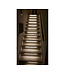 Complete Set LED Trapverlichting - Met Alu Profiel - 30CM - 60 Leds/M - 4000K Neutraal Wit