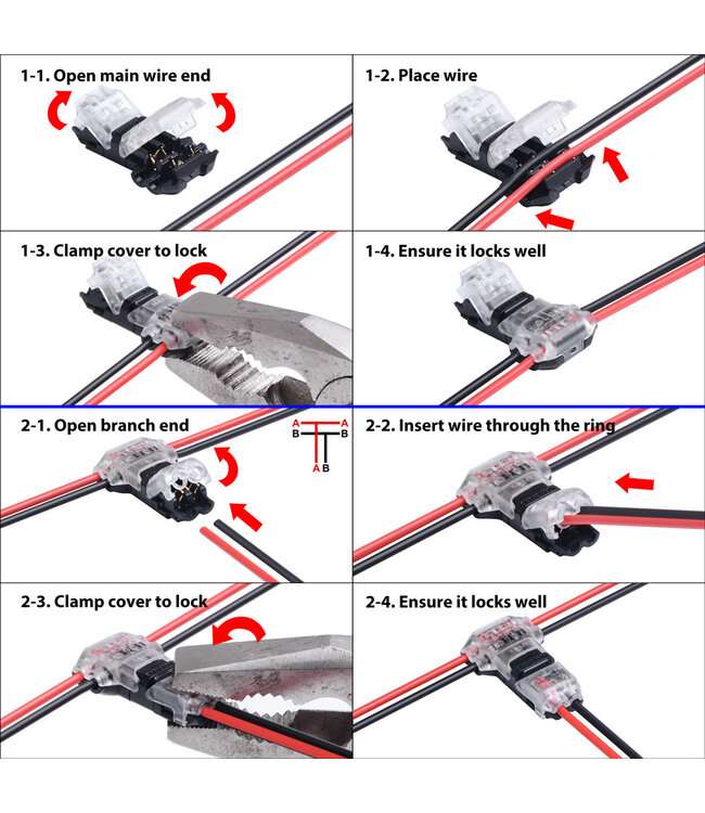 Complete Set LED Trapverlichting - 70CM - 60 Leds/M - 2700K Extra Warm Wit