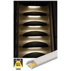 Complete Set LED Trapverlichting - COB LEDS - Met Alu Profiel - 30CM - 320 Leds/M - 3000K Warm Wit