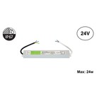 Led Strip voeding 24V/30W/1,25A, Max: 24w, IP67 Waterbestendig, 2 Jaar Garantie