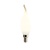 E14 Filament Kaarslamp met Tip, 3w, Milky, 250 Lumen, Dimbaar, 2350K Extra Warm Wit, 2 Jaar Garantie
