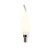 E14 Filament Kaarslamp met Tip, 3w, Milky, 250 Lumen, Dimbaar, 2350K Extra Warm Wit, 2 Jaar Garantie