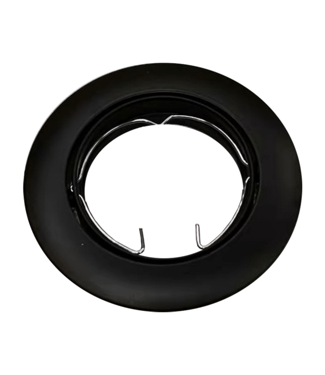 Inbouw LED Spot Zwart met Klemveer - IP20 - Gatmaat 72mm