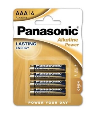 Panasonic Batterij AAA - Per 4 stuks