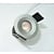 Inbouw Veranda LED Spot 3w, 270 Lumen, 2700K Warm Wit, 30-40Vdc, Antraciet, Dimbaar, IP54, Gatmaat 28mm, 2 Jaar Garantie