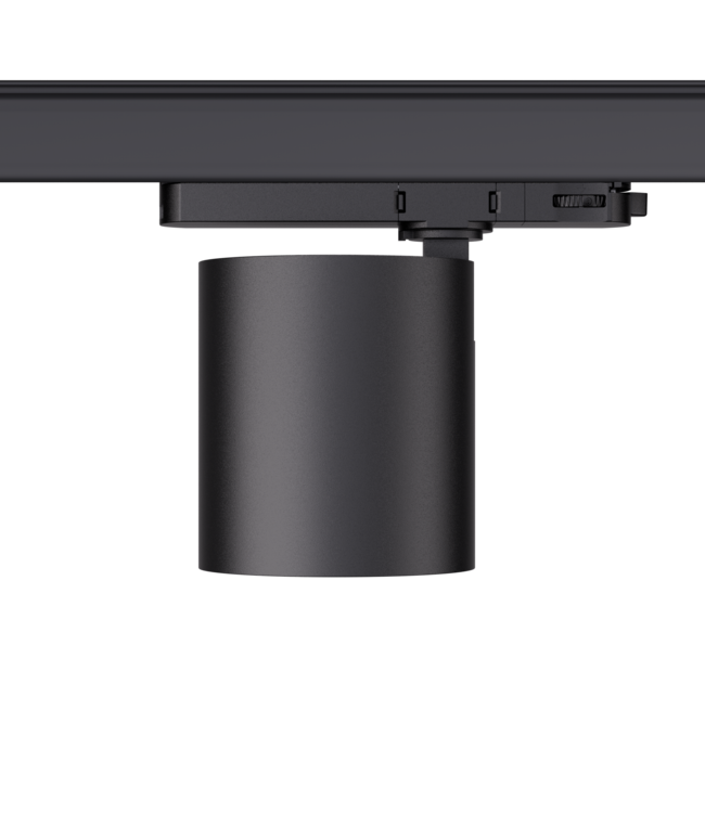 UITVERKOOP: 3 Fase LED Rail Spot met Wattage switch: 13-36W, 4000K Neutraal Wit, 1250 tot 3600 lumen, CRI>90, Zwarte Behuizing