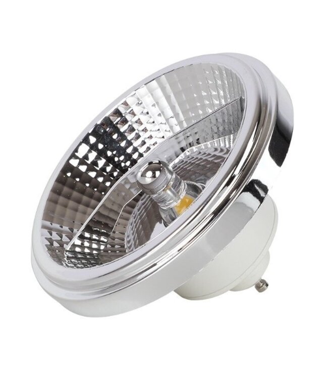 GU10 AR111 LED Spot 12w, 750 Lumen, Dim To Warm, 24°, Dimbaar, 2 Jaar Garantie
