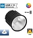 LED GU10 / Module 9w, 550 Lumen, 2700K Warm Wit, CRI90, Dimbaar, 2 Jaar Garantie