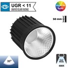 LED GU10 / Module 9w, 550 Lumen, 4000K Neutraal Wit, CRI90, Dimbaar, 2 Jaar Garantie