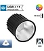 LED GU10 / Module 9w, 550 Lumen, 4000K Neutraal Wit, CRI90, Dimbaar, 2 Jaar Garantie