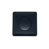 Afdekraam Zwart voor enkele dimmer