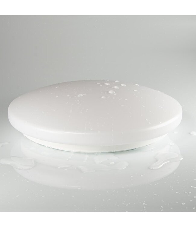 Led Plafonnière 16w, 1600 Lumen, Color Switch (3000/4000/5000K), IP44, Ø338mm, Met Bewegingssensor, 3 jaar garantie